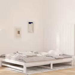 VidaXL 824889 tête de lit et pied de lit Blanc