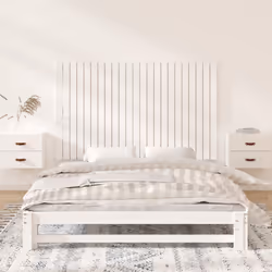 VidaXL 824894 tête de lit et pied de lit Blanc