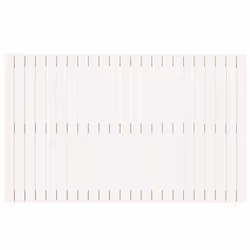 VidaXL 824894 tête de lit et pied de lit Blanc - Vue supplémentaire 4