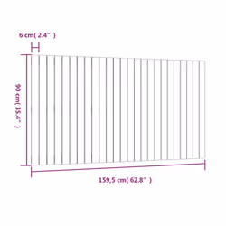 VidaXL 824898 tête de lit et pied de lit - Vue supplémentaire 8