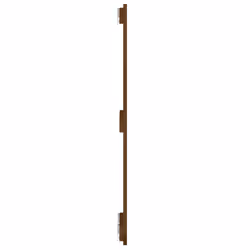 VidaXL 824906 tête de lit et pied de lit Marron - Vue supplémentaire 5