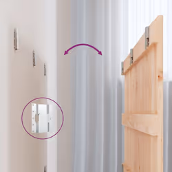 VidaXL 824913 tête de lit et pied de lit - Vue supplémentaire 6