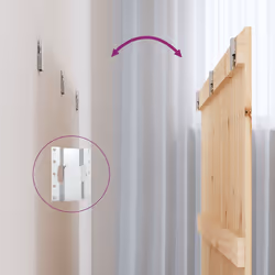 VidaXL 824918 tête de lit et pied de lit - Vue supplémentaire 6