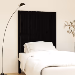 VidaXL 824922 tête de lit et pied de lit Noir - Vue supplémentaire 2