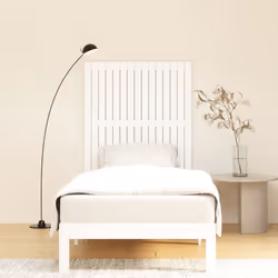 VidaXL 824934 tête de lit et pied de lit Blanc