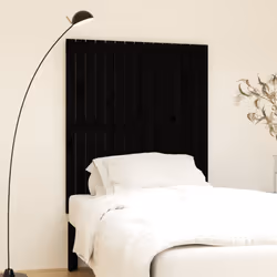 VidaXL 824937 tête de lit et pied de lit Noir