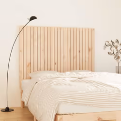 vidaXL Tête de lit murale 146,5x3x110 cm Bois massif de pin