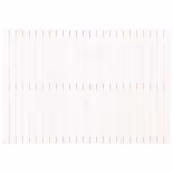 VidaXL 824949 tête de lit et pied de lit Blanc - Vue supplémentaire 4