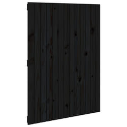 VidaXL 824957 tête de lit et pied de lit Noir