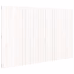 VidaXL 824964, Blanc, Bois de pin, 1850 mm, 110 cm, 30 mm