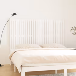 VidaXL 824964 tête de lit et pied de lit Blanc