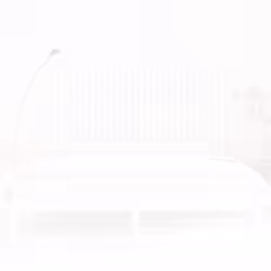VidaXL 824964 tête de lit et pied de lit Blanc