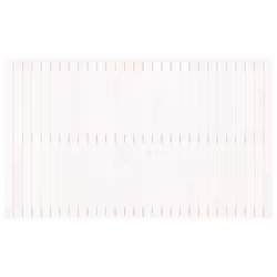 VidaXL 824964 tête de lit et pied de lit Blanc - Vue supplémentaire 4