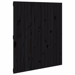 VidaXL 824967, Noir, Bois de pin, 1850 mm, 110 cm, 30 mm