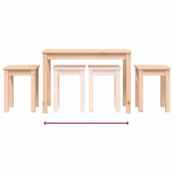 VidaXL 824978 Table à café, latérale et de salon - Vue supplémentaire 8
