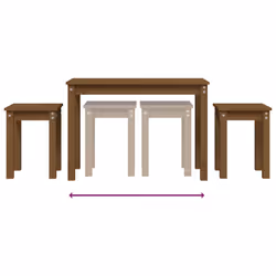 VidaXL 824981 Table à café, latérale et de salon - Vue supplémentaire 8