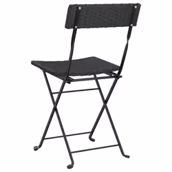 VidaXL 319986 chaise d'extérieur Terrace Polyuréthane, Acier Noir - Vue supplémentaire 6