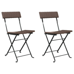 VidaXL 319987 chaise d'extérieur Terrace Polyuréthane, Acier Marron
