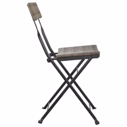 VidaXL 319988 chaise d'extérieur Terrace Polyuréthane, Acier Gris - Vue supplémentaire 5