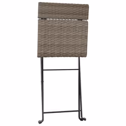 VidaXL 319988 chaise d'extérieur Terrace Polyuréthane, Acier Gris - Vue supplémentaire 7