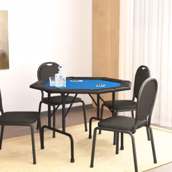 Organisez une partie de poker professionnelle et faites passer vos soirées de poker au niveau supérieur avec cette table de p ...