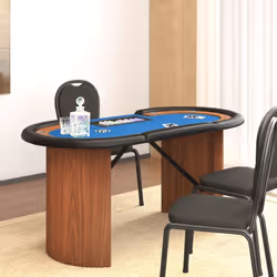 Organisez une partie de poker professionnelle et faites passer vos soirées de poker au niveau supérieur avec cette table de p ...