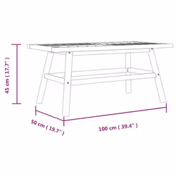 VidaXL 362233 table de jardin - Vue supplémentaire 7