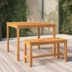 Vidaxl - Banc de jardin 80 cm bois massif d'acacia