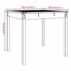 VidaXL 823963 table de jardin - Vue supplémentaire 8