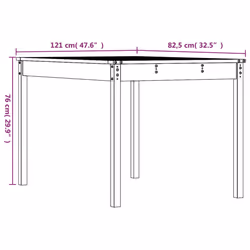 VidaXL 823969 table de jardin - Vue supplémentaire 8