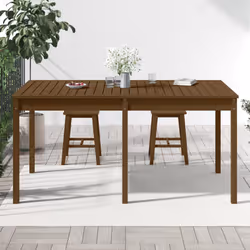 VidaXL 823986 table de jardin Marron