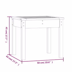 VidaXL 823992 banc de jardin Bois - Vue supplémentaire 8