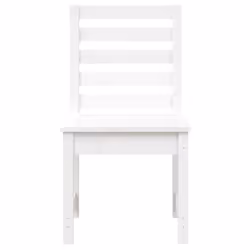 VidaXL 824026 chaise d'extérieur Terrace Bois de pin Blanc - Vue supplémentaire 4