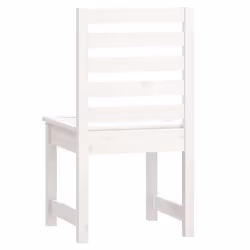 VidaXL 824026 chaise d'extérieur Terrace Bois de pin Blanc - Vue supplémentaire 6