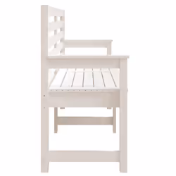 VidaXL 824068 banc de jardin Bois - Vue supplémentaire 5