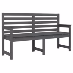 VidaXL 824069, Gris, Bois, 110 kg, Adultes et enfants, 1595 mm, 480 mm