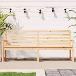 Ce banc de jardin classique en bois est parfait pour une utilisation à l'extérieur et est conçu pour être le point central de ...