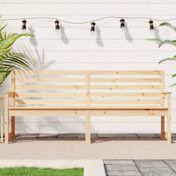 Vidaxl - Banc de jardin 203,5x48x91,5 cm bois massif de pin
