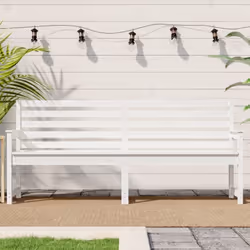 Ce banc de jardin classique en bois est parfait pour une utilisation à l'extérieur et est conçu pour être le point central de ...