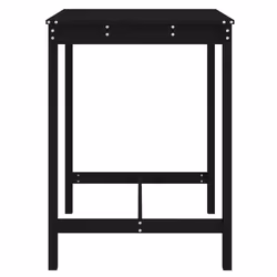 VidaXL 824085 table de jardin Noir - Vue supplémentaire 5