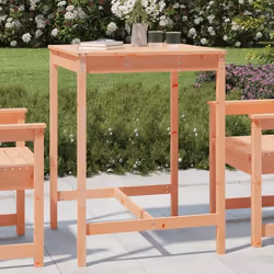 vidaXL Table de jardin 82,5x82,5x110 cm bois massif de douglas