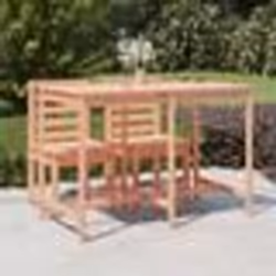 vidaXL Table de jardin 159,5x82,5x110 cm bois massif de douglas