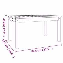 VidaXL 824113 table de jardin - Vue supplémentaire 8