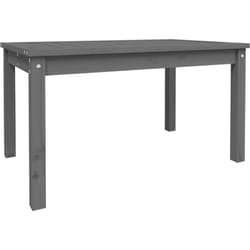 Vidaxl - Table de jardin gris 82,5x50,5x45 cm bois massif de pin