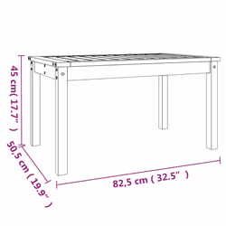 VidaXL 824120 table de jardin - Vue supplémentaire 8