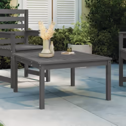 Profitez d'un bon repas avec votre famille et vos amis autour de cette table de jardin en bois ! Elle apportera une touche d' ...