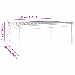 VidaXL 824132 table de jardin - Vue supplémentaire 8