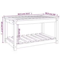 VidaXL 824135 table de jardin - Vue supplémentaire 8