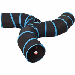 Ce tunnel pour chats à 3 voies offre à vos chats un terrain mystérieux où ils peuvent faire du sport et s'amuser. De plus, fa ...