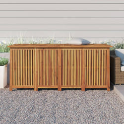Vidaxl - Boîte de rangement de jardin 175x80x75 cm bois massif d'acacia